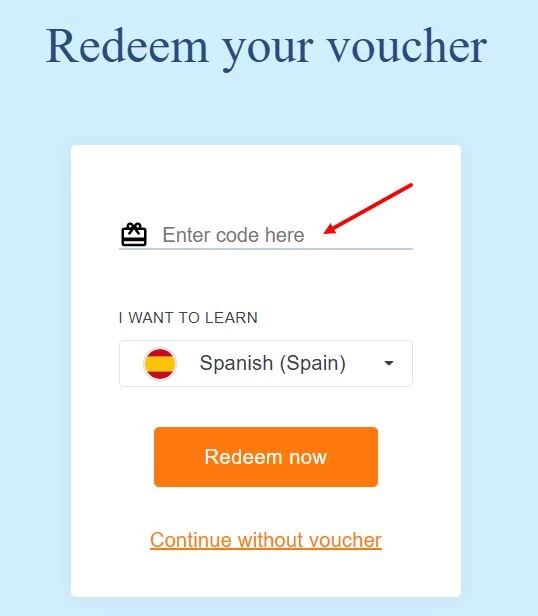 <i>“How to activate a Babbel promo code”</i>